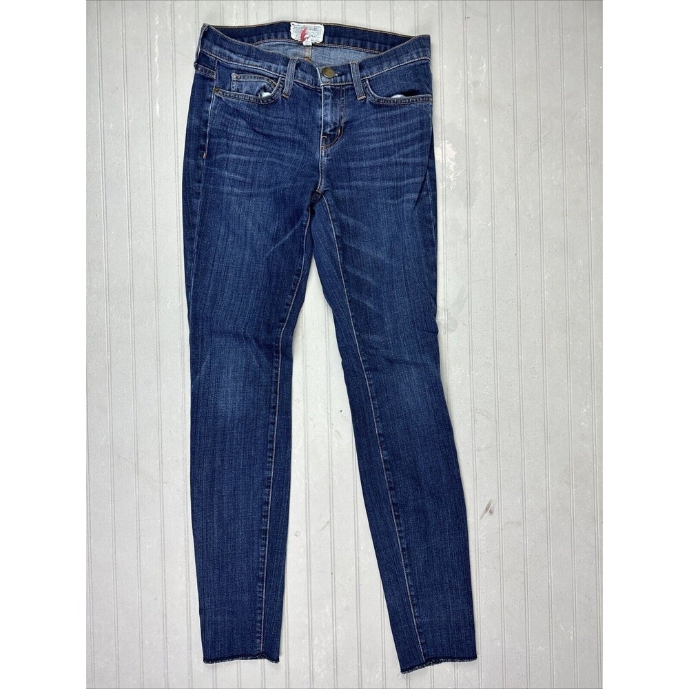 Current Elliot Size 26 Womens Jeans Rolled Skinny Gibson Low Rise Stretch Dark